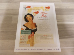 Reclame Advertentie Uit Oud Tijdschrift 2000 - Max Factor - Clear Red Hollywood In The Lipstick - Elizabeth Taylor - Advertising