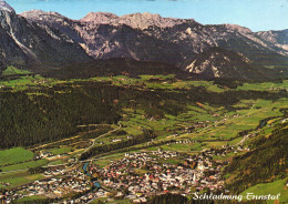 SCHLADMING, ENNSTAL, ARCHITECTURE, MOUNTAIN, PANORAMA, AUSTRIA, POSTCARD - Schladming