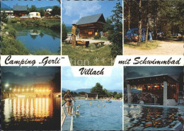 71961201 Villach Kaernten Camping Gerli Schwimmbad Villach-Innere Stadt - Autres & Non Classés