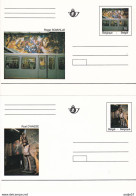 Belgie Belgique - 1994 - CA46-CA47/BK46-BK47 - Métro Bruxellois - Postkarten 1951-..