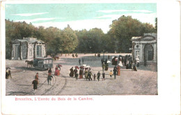 CPACarte Postale   Belgique Bruxelles Entrée Du Bois De La Cambre 1906 VM81346 - Bossen, Parken, Tuinen