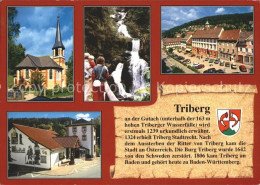 71961182 Triberg Schwarzwald Kirche Wasserfall Rathaus Schwarzwaldmuseum Triberg - Triberg