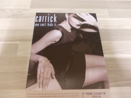 Reclame Advertentie Uit Oud Tijdschrift 2000 - Carrick Jewellery - Publicités