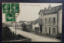05 - 24 - France - Carte Postale De Saône Et Loire - Buxy - Avenue De La Gare - Sonstige & Ohne Zuordnung