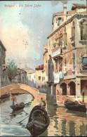 71960597 Venezia Venedig Rio Santa Sofia Kuenstlerkarte Venezia Venedig - Altri & Non Classificati