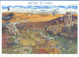 ARCTIC-ANTARCTIC, UNITED STATES 2003 ARCTIC TUNDRA SHEET OF 10** - Faune Arctique