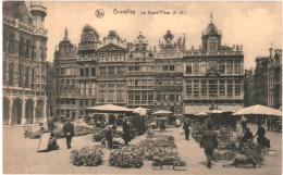 CPACarte Postale  Belgique Bruxelles La Grand Place Marché Aux Fleurs  VM81348 - Piazze