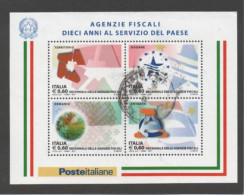 Italy 2011, Used, Michel Bl 52, Agenzia Fiscali - 2011-20: Gebraucht