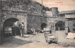 DECAZEVILLE (Aveyron) - Mines De La Buscalie - Mine à Grisou - Wagon, Voie Ferrée, Cheval - Voyagé 1917 (2 Scans) - Decazeville