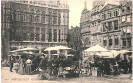 CPA Carte Postale    Belgique Bruxelles La Grand Place Marché Aux Fleurs  VM81350 - Places, Squares