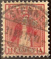 Schweiz Suisse Pro Juventute 1917: Ticino Zu WI 9 Mi 135 Yv 156 Mit Voll-Stempel SIEBNEN 31.XII.17 (Zumstein CHF 20.00) - Used Stamps