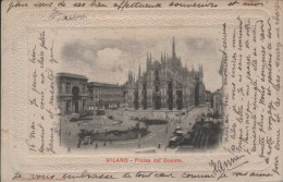 MILANO Piazza Del Dei Duomo  Précurseur Guffrée - Venetië (Venice)