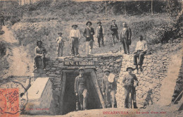 DECAZEVILLE (Aveyron) - La Sortie D'une Mine à Grisou - Voyagé 1905 (2 Scans) - Decazeville