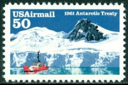 ARCTIC-ANTARCTIC, UNITED STATES AIR MAILS, 1991 ANTARCTIC TREATY** - Traité Sur L'Antarctique