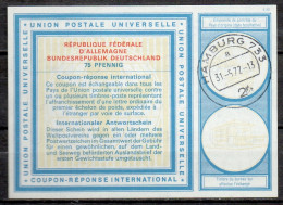 2 HAMBURG 733  31.05.72  Internationaler Antwortschein Reply Coupon Reponse  IRC IAS Für Die Heimatsammlung - Altri & Non Classificati