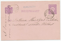 Naamstempel Ouwerkerk 1883 - Lettres & Documents