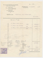 Beursbelasting 4.75 GLD. Den 19.. - Amsterdam 1955 - Steuermarken