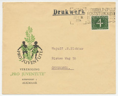 Envelop Alkmaar 1958 - Pro Juventute - Unclassified