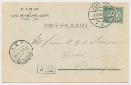 Firma Briefkaart Enschede 1907 - Kruidenierswaren - Non Classificati