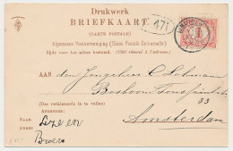 Kleinrondstempel IJmuiden 1906 - Pbk. Engelsche Vloot  - Non Classificati