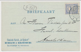 Firma Briefkaart Sloterdijk 1910 - Chem. Fabriek De Bijenkorf  - Non Classificati