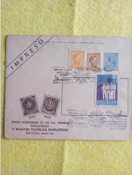 Uruguay.older Postal Stationery Cover.tero Bird.privately Printed.for Philatelique.show 1965.pmk Ship.plane.40 Year Luft - Uruguay