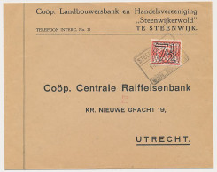 Spoorweg Poststuk Steenwijk - Utrecht 1941 - Ohne Zuordnung