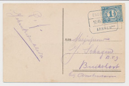 Treinblokstempel : Enschede - Arnhem A 1920 - Unclassified