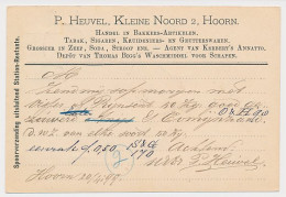 Firma Briefkaart Hoorn 1899 - Tabak - Bakkersartikelen Etc. - Non Classificati
