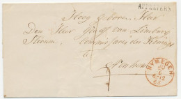 Naamstempel Appeltern 1865 - Briefe U. Dokumente