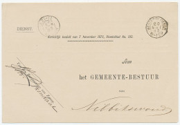 Kleinrondstempel Westerblokker 1893 - Non Classés