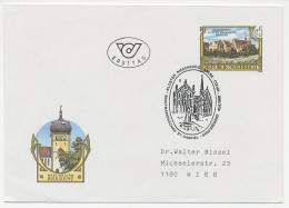 Postal Stationery Austria 1988 Monastery Riedenburg - Churches & Cathedrals