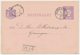 Kleinrondstempel Scheemda 1884 - Non Classés
