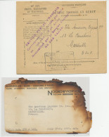 Crash Mail Cover Netherlands - France 1937 Brages Belgium - Nierinck 370728 B - Unclassified