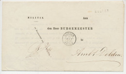 Naamstempel Holten 1875 - Brieven En Documenten