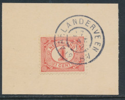 Grootrondstempel Aarlanderveen 1912 - Postal History