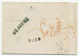 Naamstempel Norg - De Joure 1864 - Briefe U. Dokumente