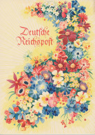 Telegram Germany 1940 - Schmuckblatt Telegramme Flower Bouquet - Andere & Zonder Classificatie