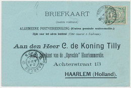 Kleinrondstempel Oosterland (ZL:) 1905 - Non Classés