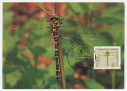 Maximum Card Germany 1991 Dragonfly - Autres & Non Classés