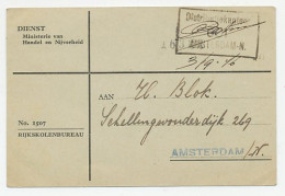Dienst Locaal Te Amsterdam 1946 - Distributiekantoor - Non Classificati