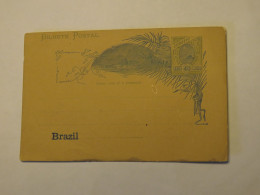 BRAZIL POSTAL CARD - Other & Unclassified