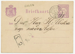 Naamstempel Dalen 1880 - Brieven En Documenten