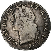 France, Louis XV, Écu Au Bandeau, 1749, Pau, Argent, TB+, Gadoury:322a - 1715-1774 Luigi XV Il Beneamato