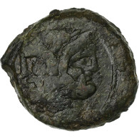 Vibia, As, 90 BC, Rome, Bronze, TB, Crawford:342/7 - Republiek (280 BC Tot 27 BC)