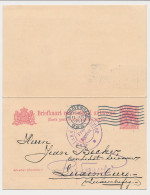 Briefkaart G. 85 I S Gravenhage - Luxemburg 1915 - Censuur Trier - Postal Stationery