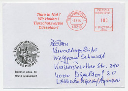 Meter Cover Germany 1994 Animal Protection- Cat - Dog - Other & Unclassified