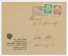 Cover / Postmark Deutsches Reich / Germany 1936 Olympic Games Berlin 1936 - Sailing - Sonstige & Ohne Zuordnung