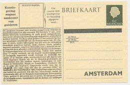 Spoorwegbriefkaart G. NS313 F - Postal Stationery