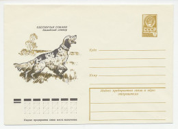 Postal Stationery Soviet Union 1978 Dog - English Setter - Hunting Dog - Autres & Non Classés